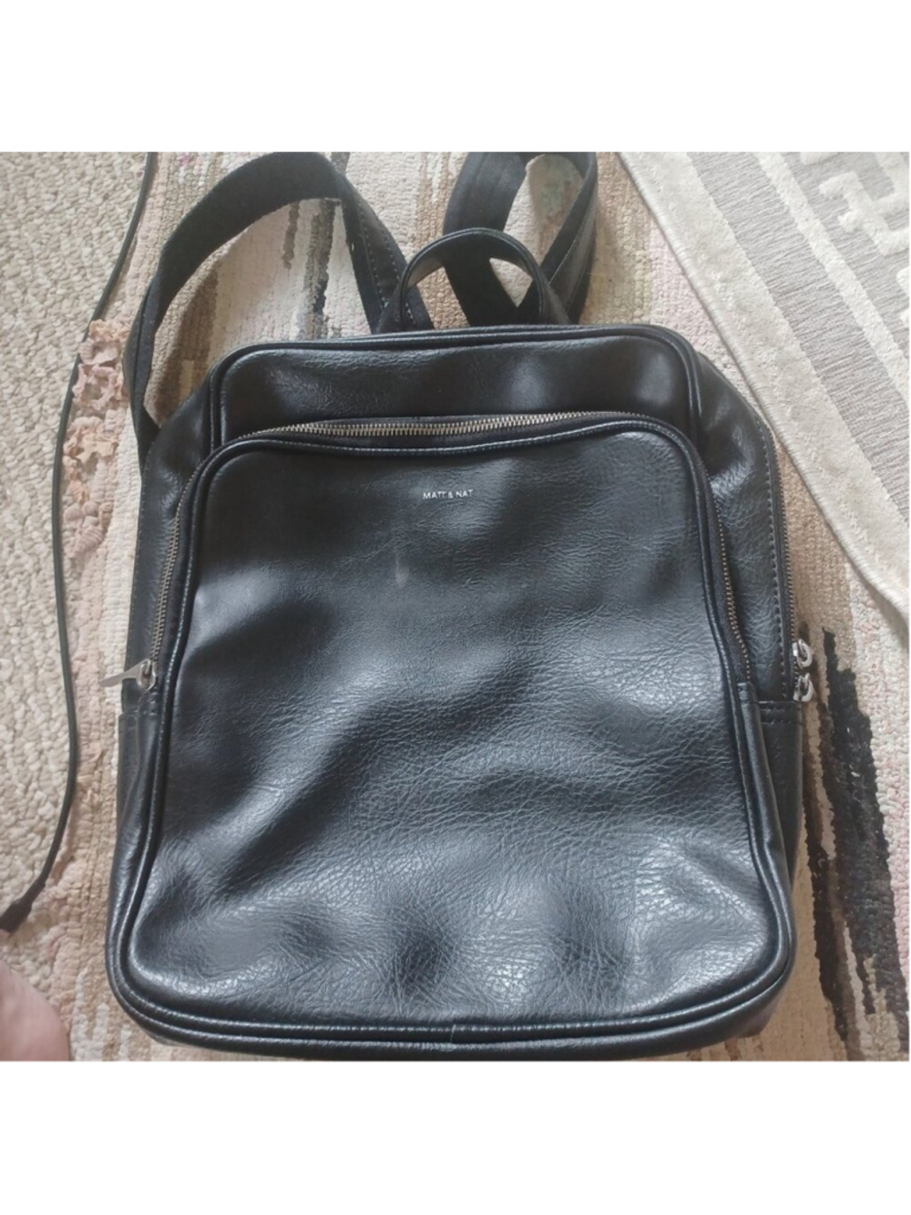 Matt & Natt Vegan black backpack